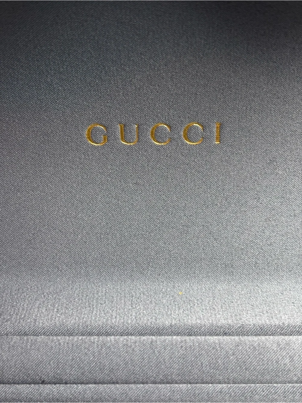 Gucci Hard Shell Clam Glasses Case